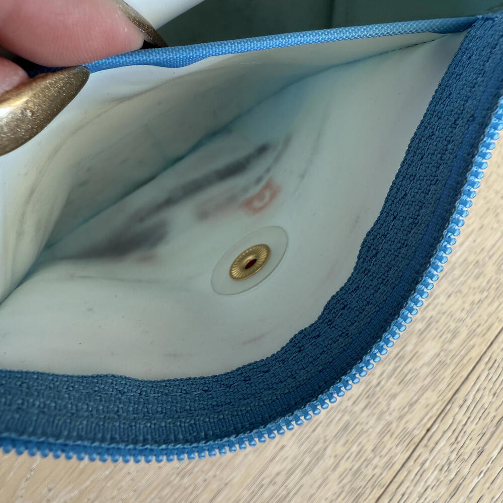 Longchamp Le Pliage Small Tote Bag in Cornflower Blue *Flawed* - Picture 9 of 9